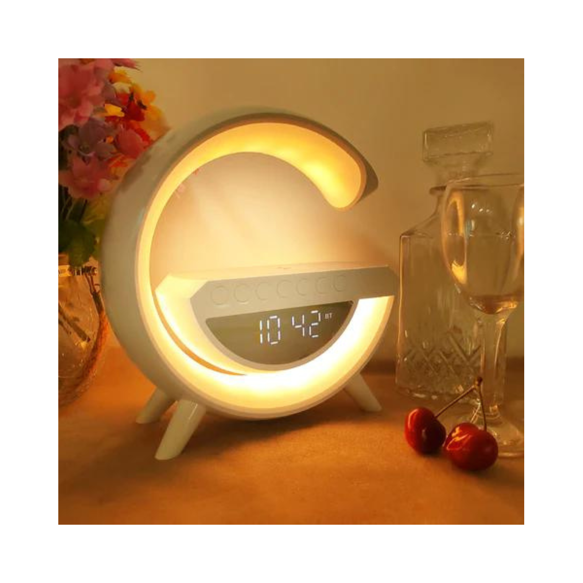 Lampara Altavoz Bluetooth Cargador