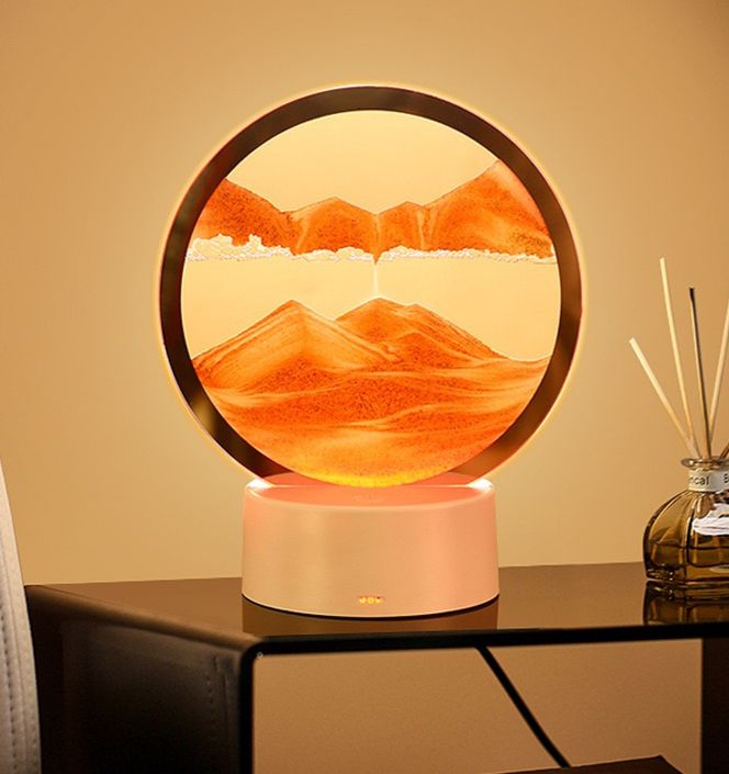 Adorno Arena Movediza con Luz LED RGB