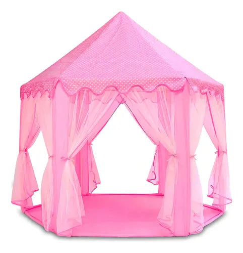 Carpa en forma de castillo de princesa