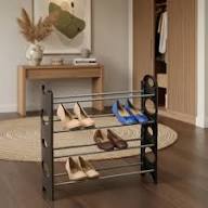 Zapatero de 4-6 niveles horizontal